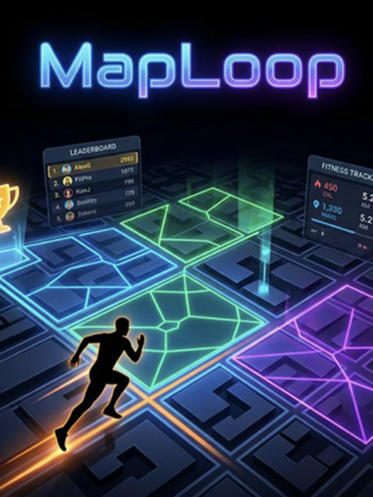 MapLoop tablet uygulama ekranı